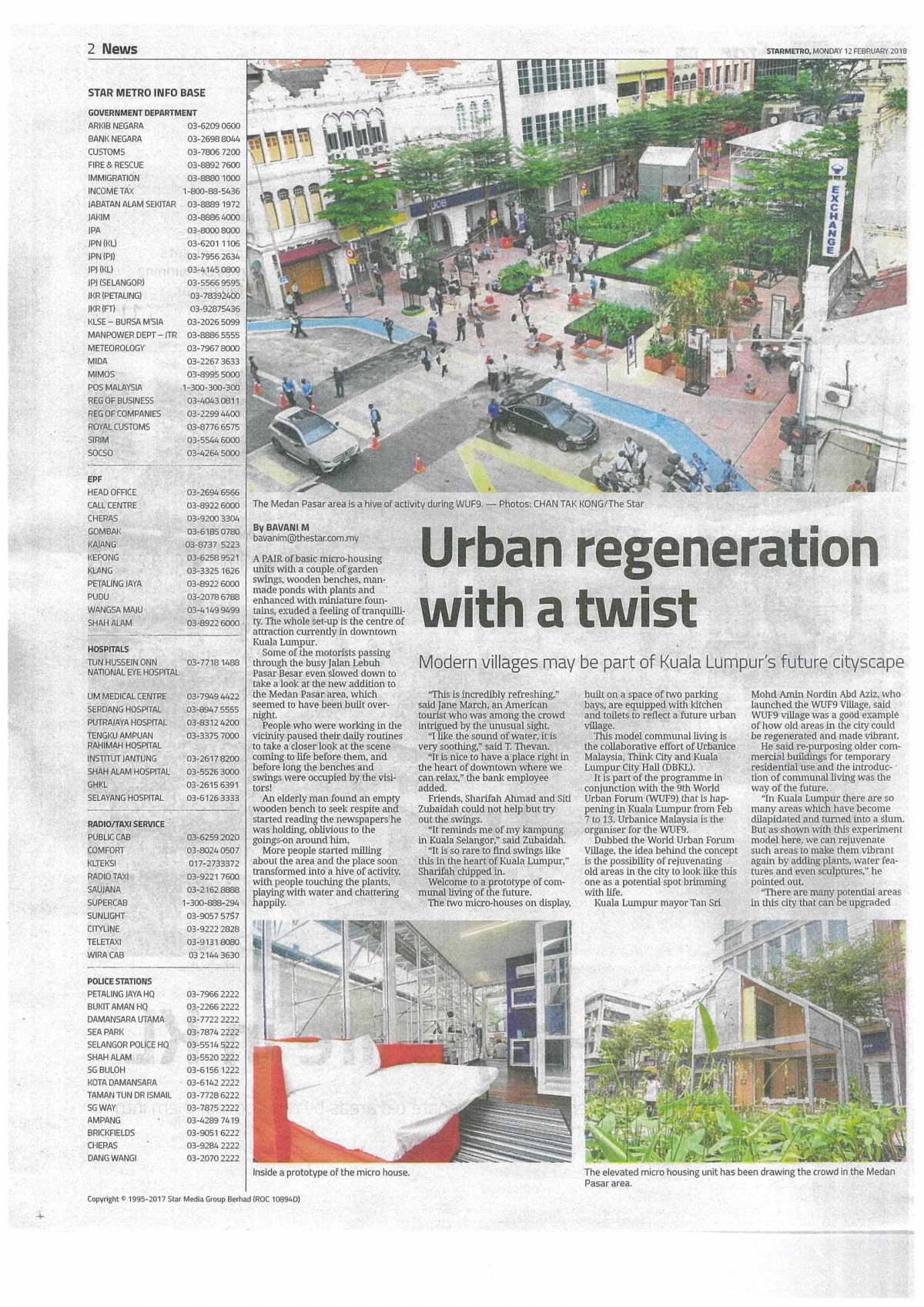 Urban regeneration with a twist