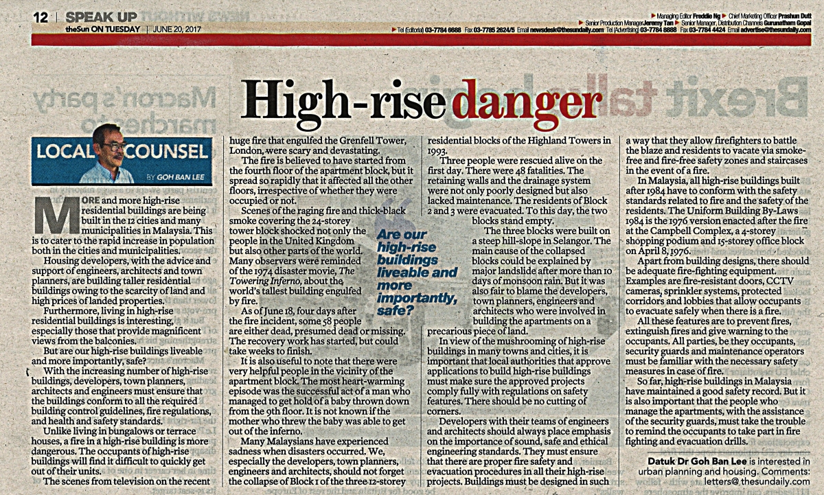 High - Rise Danger