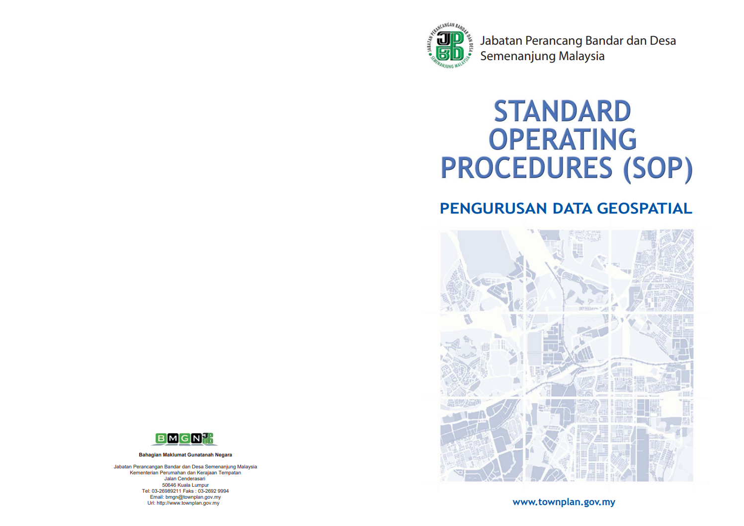 Standard Operating Procedures (SOP) Pengurusan Data Geospatial